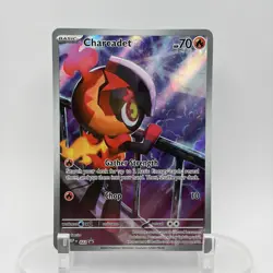 Pokemon Charcadet Promo 022 - Phantasmal Flames ETB 2025 Full Art NM ENGLISH - Image 1