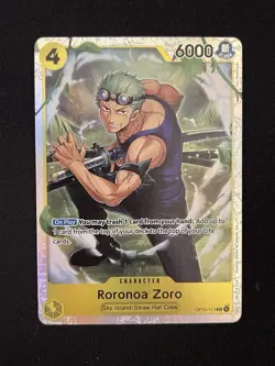One Piece Roronoa Zoro SR OP15-113 English Adventure on Kami’s Island - Image 1
