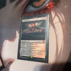 Mount Doom #258 Lord of the Rings LTR Magic: The Gathering Card NM mtg - Image 1