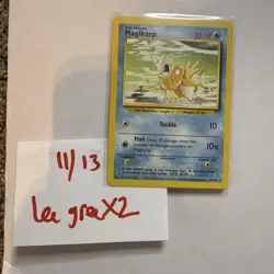 Pokemon 1999 Shadow Base Set Magikarp (Pokemon Trading Card 35/102) - Image 2