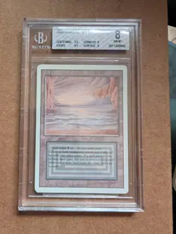 Underground Sea Revised BGS 8 MTG Magic The Gathering - Image 1