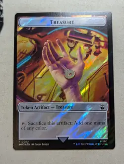 Token - Human Noble & Treasure - MTG - WHO 0039 & 0062 - Surge FOIL - Image 2