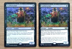 MTG Magic: 2 X Grabkriecher / Gravecrawler, DEUTSCH, Mint - Image 1