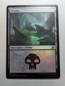 MTG -IKO Swamp Set - 268/274 (Foil), Near Mint - Ikoria Lair of Behemoths - Image 1