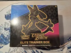 Pokemon Crown Zenith Elite Trainer Box ETB Brand New Sealed Sword & Shield Era - Image 1