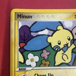 MINUN POP Series 3 POKEMON Holo 4/17 TCG L P+ - Image 2