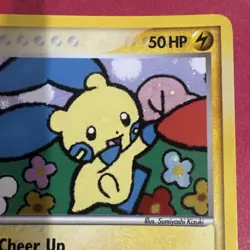 MINUN POP Series 3 POKEMON Holo 4/17 TCG L P+ - Image 3