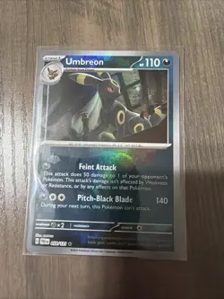 Umbreon - 059/131 Prismatic Evolutions MASTER BALL Holo Pokemon - NM - Image 1