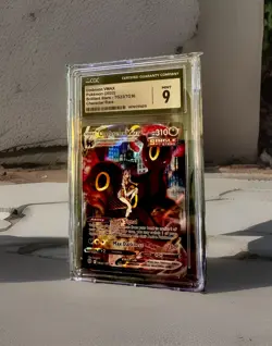 Pokemon Umbreon VMax Brilliant Stars TG23/TG30 Rare Holo CGC 9 Mint 2022 - Image 1