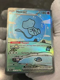 Pokemon Mew ex 232/091 Paldean Fates Special Illustration Rare Bubble Mew NM - Image 4
