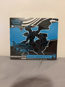 Pokemon TCG Scarlet & Violet Black Bolt Elite Trainer Box SEALED ETB - Image 1