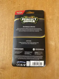 New Sealed Pokemon Perfect Order Blister Pack - Scorbunny, Raboot, and Cinderace - Image 2