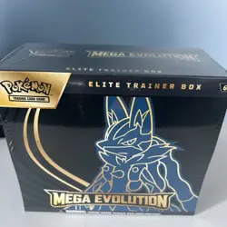 Pokemon TCG Mega Evolution Lucario Elite Trainer Box - ETB - NEW - Sealed - Image 1