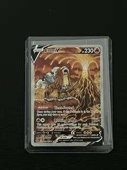 Pokemon Entei V GG36/GG70 Crown Zenith Galarian Gallery Ultra Rare Holo 230 HP - Image 1
