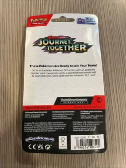 Pokemon Journey Together - Single Sealed Blister Pack - (Archaludon or Melmetal) - Image 2