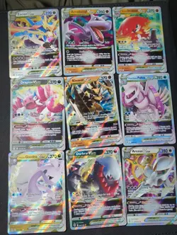 Pokemon Vstar Bundle X9 Cards - Image 1
