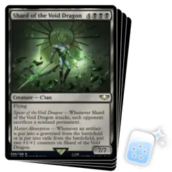 SHARD OF THE VOID DRAGON X4 Warhammer 40,000 Magic MTG MINT CARD - Image 1