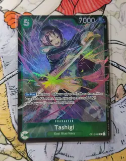 Tashigi OP12-031 Store Treasure Cup 2025 Top 4 Promo Sealed One Piece Card Game - Image 1
