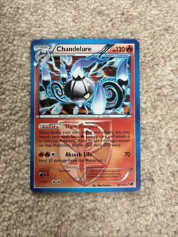 Pokemon Card Chandelure Plasma Freeze Holo Rare 16/116 - Image 1
