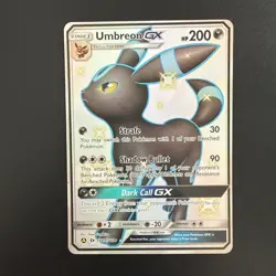 Pokemon Umbreon GX Card SV69/SV94 Hidden Fates Holo - Image 1