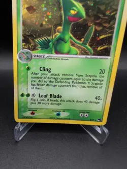 Sceptile - 4/17 - Pokemon Pop Series 1 Holo Card LP - Image 3