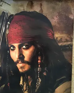 Disney Pirates of the Carribean Dead Man's Chest Jack Sparrow Poster 22.25 x 34 - Image 3