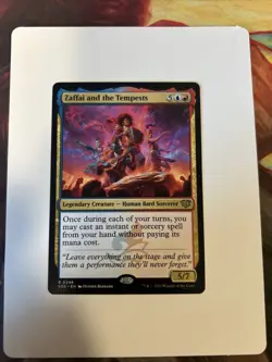 Zaffai And The Tempests Secrets Of Strixhaven MTG NM B 0246 - Image 1