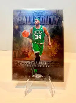 2025-26 Nba Topps Chrome - Paul Pierce #BD-19 - Ball of Duty - Boston Celtics - Image 1
