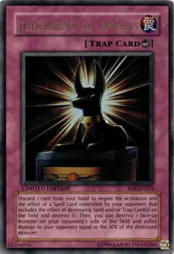 Yugioh Judgment of Anubis RDS-ENSE3 Ultra Rare Limited Edition HP - Image 1