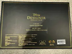 D23 Expo 2017 Disney Designer Collection Pin Set of 7 Limited Edition 1000 - Image 4