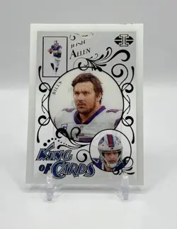 2021 Panini Illusions - King of Cards Josh Allen #KC-8 - Image 1
