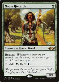 Noble Hierarch UMA LP MTG - Image 1