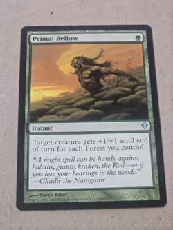 MTG Magic the Gathering Primal Bellow (176/280) Zendikar Regular - Image 1