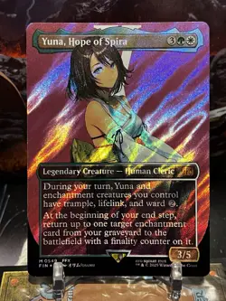 MTG | Yuna, Hope of Spira (0549) (⚡Surge Foil⚡) [FINAL FANTASY] - Image 1