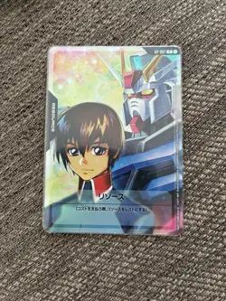 Gundam Card Game Kira Yamato & Strike Gundam Resource Excellent - Image 1