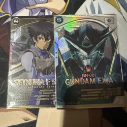 Arsenal Base Exia Setsuna Parallel Card Game Rare Limited Edition - Image 1