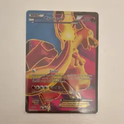 Charizard EX Full Art Ultra Rare Holo 180 HP 100/106 Flashfire Pokemon TCG - Image 1