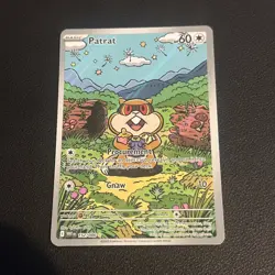 Pokemon TCG Patrat White Flare Illustration Rare 152/086 Full Art - Image 1