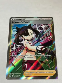 Marnie's Pride 171/172 Ultra Rare Brilliant Stars Pokemon Near Mint - Image 1