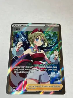 Irida 186/189 Ultra Rare Astral Radiance Pokemon Near Mint - Image 1