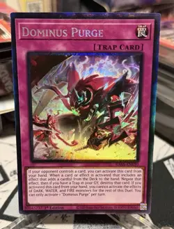 Dominus Purge 1st Edition Collector's Rare RA05-EN150 Yu-Gi-Oh! - Image 1