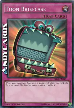 TOON BRIEFCASE (Ventiquattrore Toon) • Super R • DRL2 EN029 • YUGIOH! ANDYCARDS - Image 1