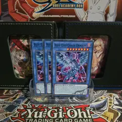 Yugioh! 3x Blue-Eyes Chaos Dragon SDWD-EN010 Common - Image 1