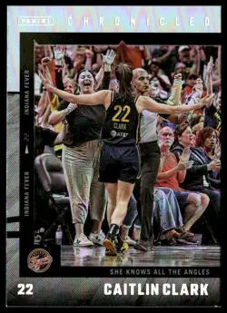 2025 Panini Caitlin Clark Chronicled #24 Caitlin Clark Holo - Image 1