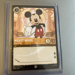 Mickey Mouse True Friend Promo 15/P2 Disney Lorcana In Hand - Image 1