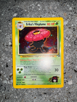 Pokemon TCG Cards Erika's Vileplume 5/132 Gym Heroes Holo Rare EXC - Image 4