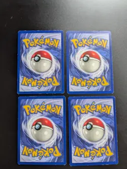 Pokemon The First Movie WOTC Black Star Promo Set - 4 Pokemon Cards 1999 Pikachu - Image 2