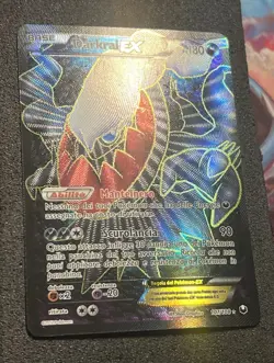 POKEMON CARD 2012 ITALIAN DARKRAI EX FULL ART 107/108 B&W DARK EXPLORERS - Image 2