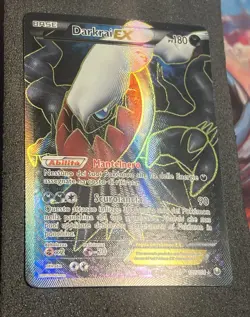 POKEMON CARD 2012 ITALIAN DARKRAI EX FULL ART 107/108 B&W DARK EXPLORERS - Image 4