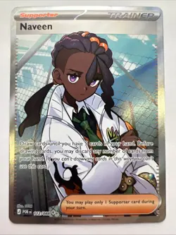 Naveen - Full Art - 112/088 - Perfect Order - Ultra Rare Pokemon TCG Card - Image 1